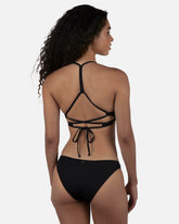 Solid Moderate Bikini Bottom - Black