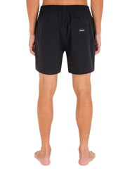 One And Only Solid Volley Boardshort 17" - Black