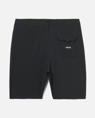 One and Only Solid Boardshort 20" - Black