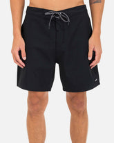 Phantom-Eco One And Only Solid 18" Boardshort - Black