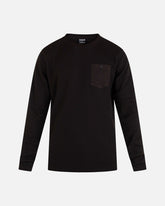 Felton Thermal Crew Long Sleeve - Black