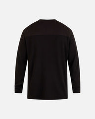 Felton Thermal Crew Long Sleeve - Black