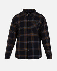 Portland Sherpa Lined Flannel - Black