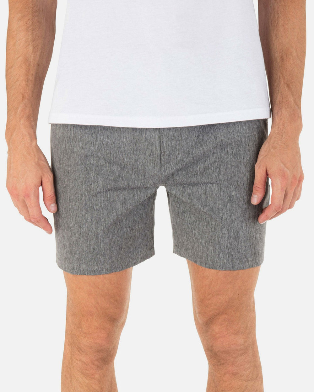 Phantom Heather Walkshort 18" - Black Heather