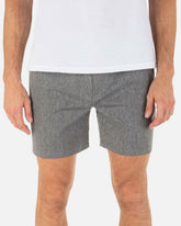Phantom Heather Walkshort 18" - Black Heather