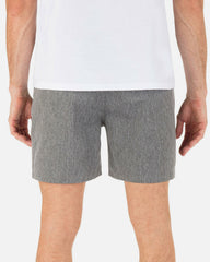Phantom Heather Walkshort 18" - Black Heather
