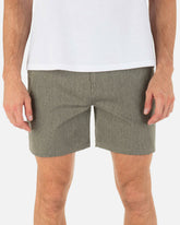 Phantom Heather Walkshort 18" - Olive