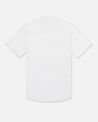 One And Only Stretch Short Sleeve Shirt - White Heather