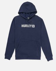 The Box Slub Pullover - Midnight Aqua