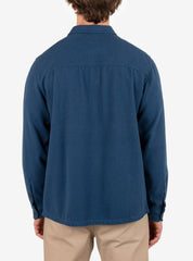 Santa Cruz Twill Flannel Long Sleeve - Armored Navy