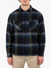 Santa Cruz Shorline Flannel Long Sleeve - Black