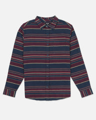 Portland Organic Flannel Long Sleeve - Armored Navy