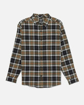 Portland Organic Flannel Long Sleeve - Black