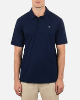 Icon Slub Polo Short Sleeve - Obsidian