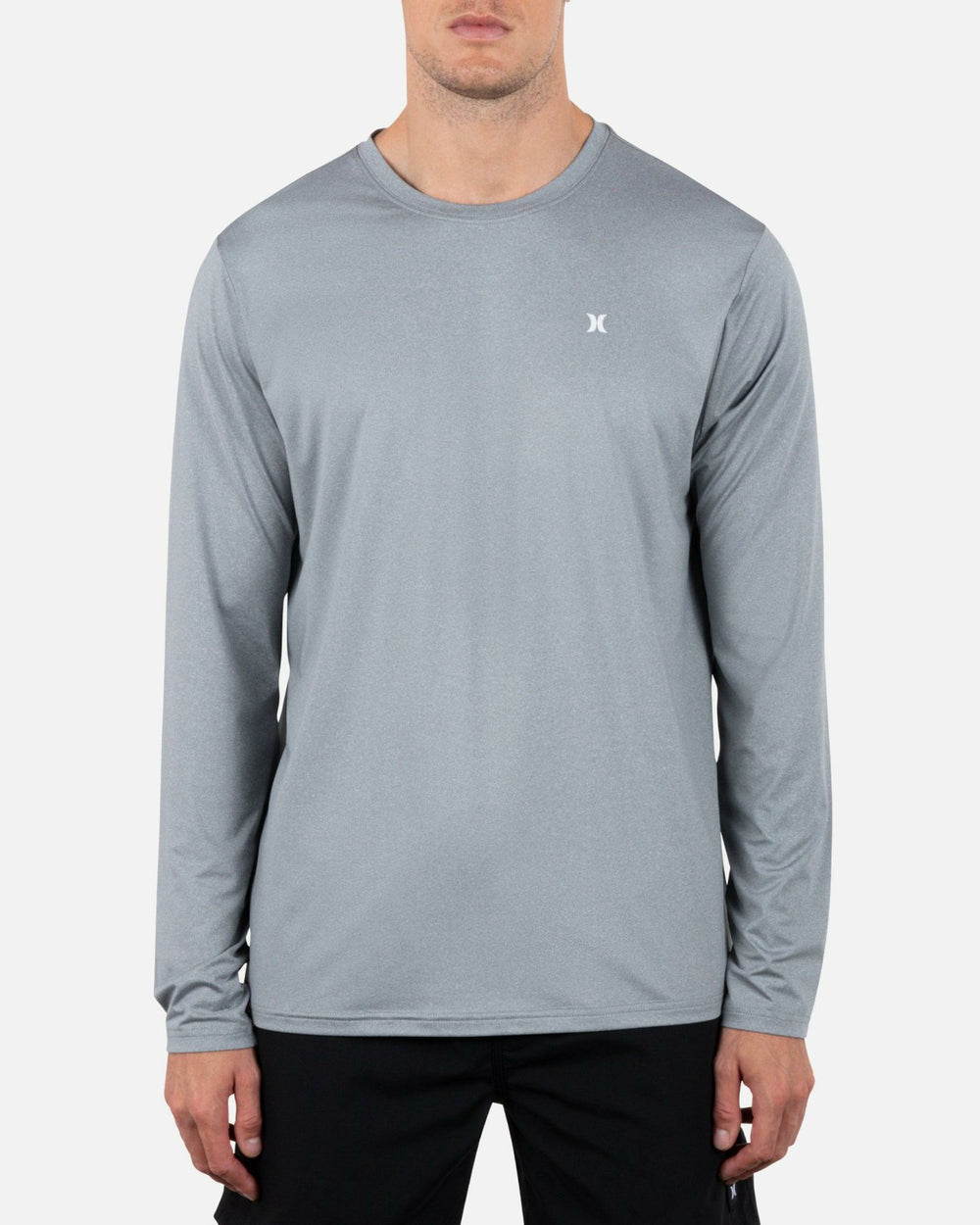 Hybrid UPF Long Sleeve - Particle Heather