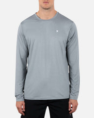 Hybrid UPF Long Sleeve - Particle Heather