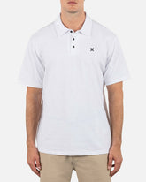 Icon Slub Polo Short Sleeve - White