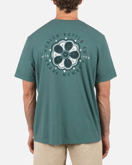 Flowered Short Sleeve - Artillery