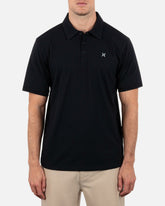 Icon Slub Polo Short Sleeve - Black