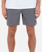 Phantom Flow Volley Walkshort 18" - Black Heather