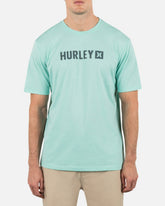 The Box Short Sleeve - Tropical Mist Htr