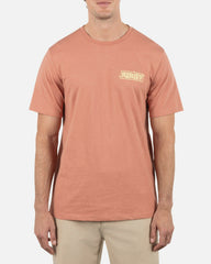 Island Vibes Slub Short Sleeve - Martian Rust