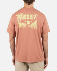 Island Vibes Slub Short Sleeve - Martian Rust