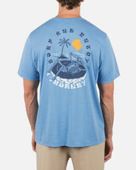 Floating Short Sleeve - Aquifer Heather
