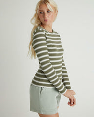 Carmel Long Sleeve - Olive Grove