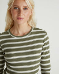 Carmel Long Sleeve - Olive Grove