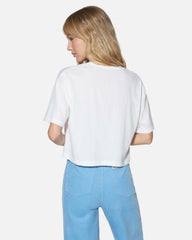 Big Breakers Boxy Crop Tee - White