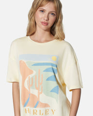 Moroccan Sunset Boyfriend Tee - Off White