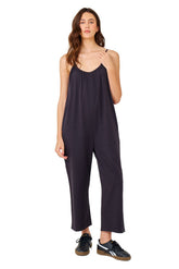 New Heights Jumpsuit - Off Black