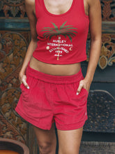 Wavy Days Short - Rococco Red