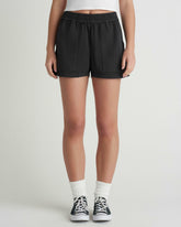 Wavy Days Short - Off Black