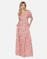 Carefree Maxi Dress - Rococco Red