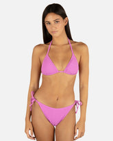 Wave Scrunch Tri Top - Orchid