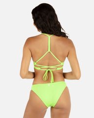 Solid Reversible Moderate Bottom - Key Lime/Grass Green