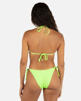 Solid Reversible Cheeky Tie Side Bottom - Key Lime/Grass Green