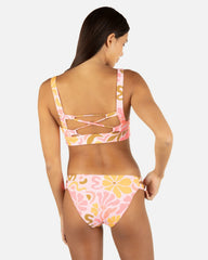 Isola Tab Scoop Top - Coral Blossom