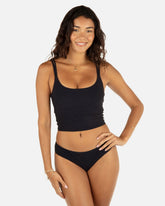 Max Solid Tankini - Black