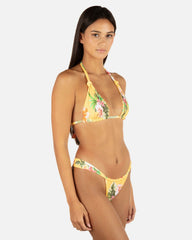 Malia Soft Tie Tri Bikini Top - Sorbet