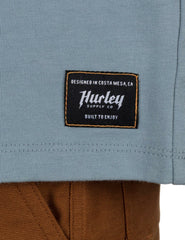 Built Outline Short Sleeve - Worker Blue