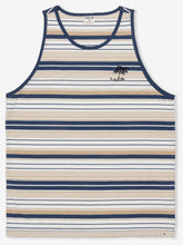 Naturals Stripe Tank - Hazelnut