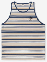 Naturals Stripe Tank - Hazelnut