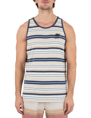 Naturals Stripe Tank - Hazelnut