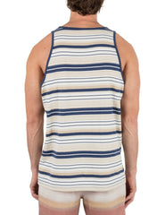 Naturals Stripe Tank - Hazelnut