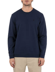 Icon Long Sleeve Crew - Dark Blue