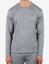 H2O Dri Daybreak Long Sleeve Crew - Stone Grey