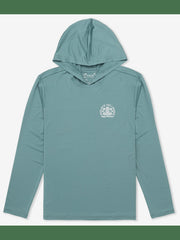 Hybrid UPF Hooded Long Sleeve - Artillery